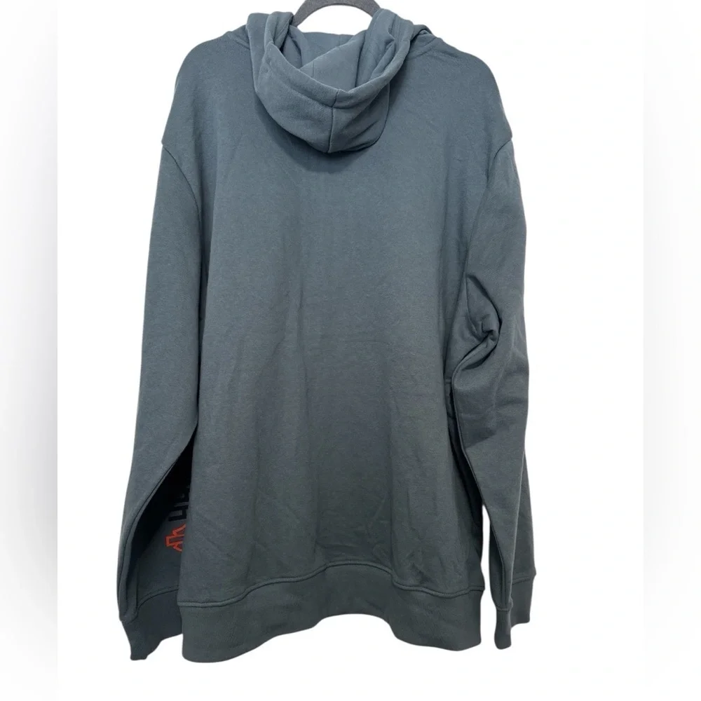 HARLEY-DAVIDSON Bolt Point Full Zip Hoodie - Gray Unisex Adult Size 3x